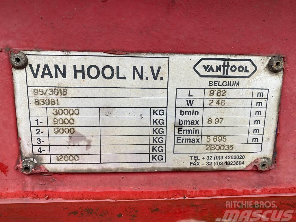 Van Hool W475145090 Semi-trailer med fast kasse