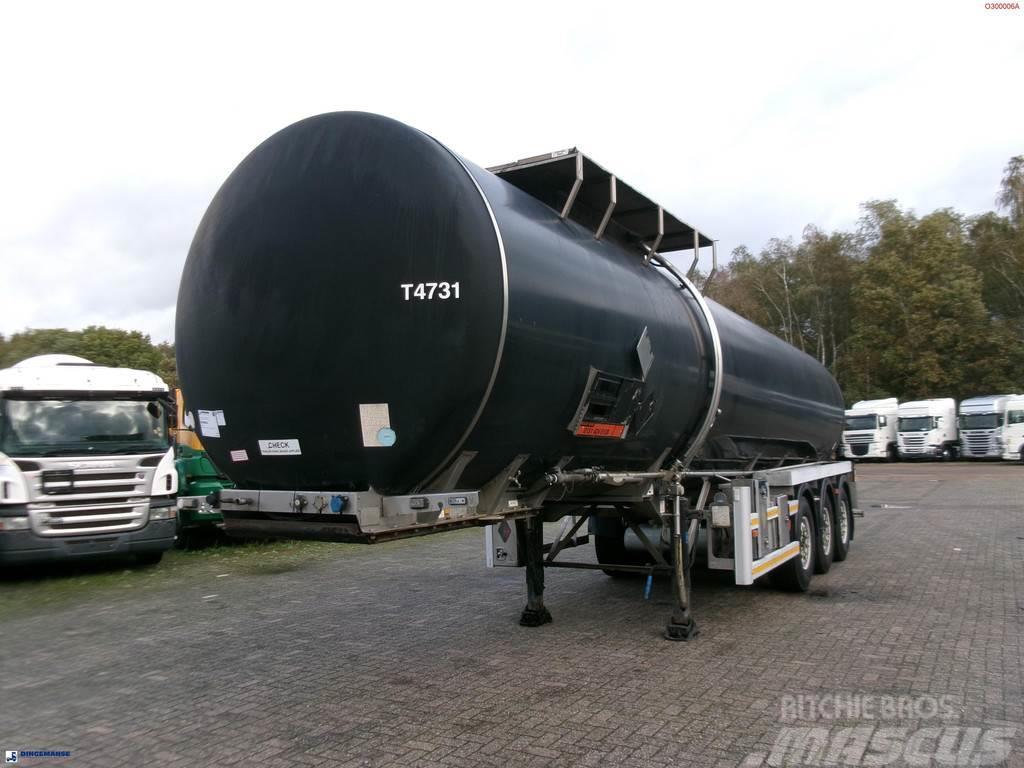 Crossland Bitumen tank inox 33 m3 / 1 comp + ADR L4BN Semi-trailer med Tank