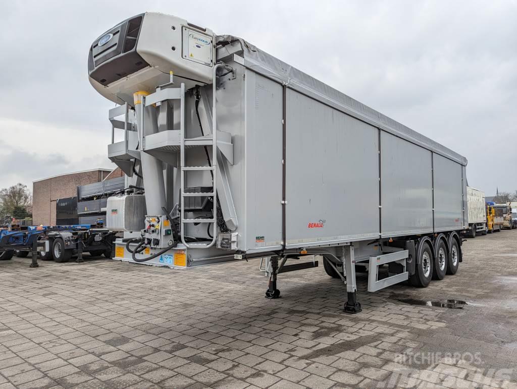 Benalu Optiliner 106 - 58m³ - Alu Tipper with Carrier Sup Semi-trailer med tip