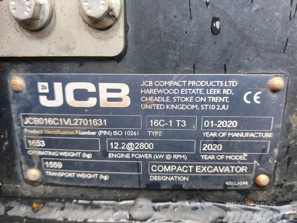 JCB 16 C Minigravemaskiner