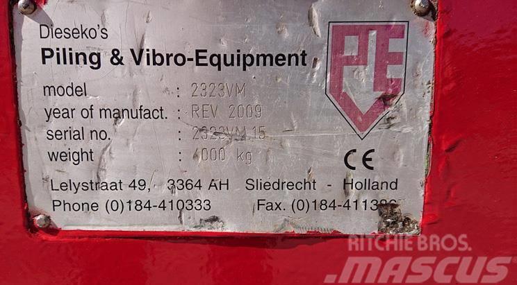 PVE 2323VM Hydrauliske vibratorer