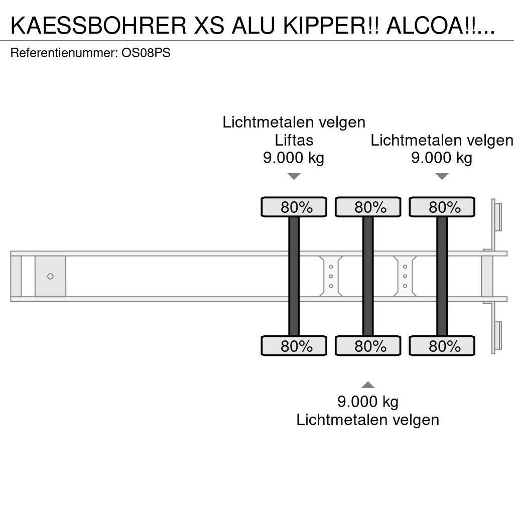 Kässbohrer XS ALU KIPPER!! ALCOA!!2021!!TOP!! Semi-trailer med tip