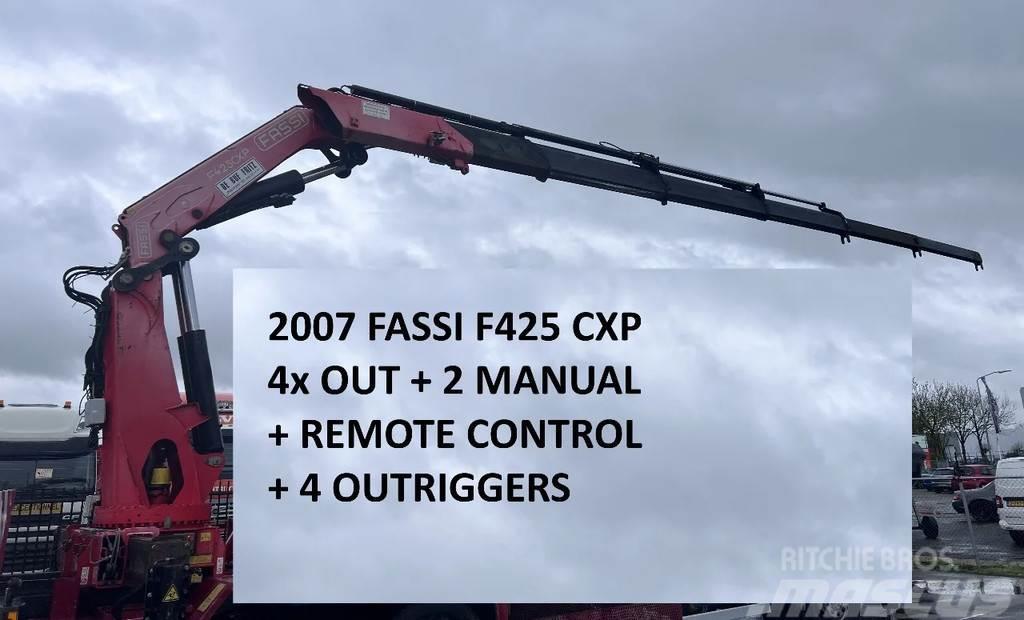 Fassi F425CXP F425CXP + REMOTE + 4 OUTRIGGERS - 4x OUT + Lastbilmonterede kraner