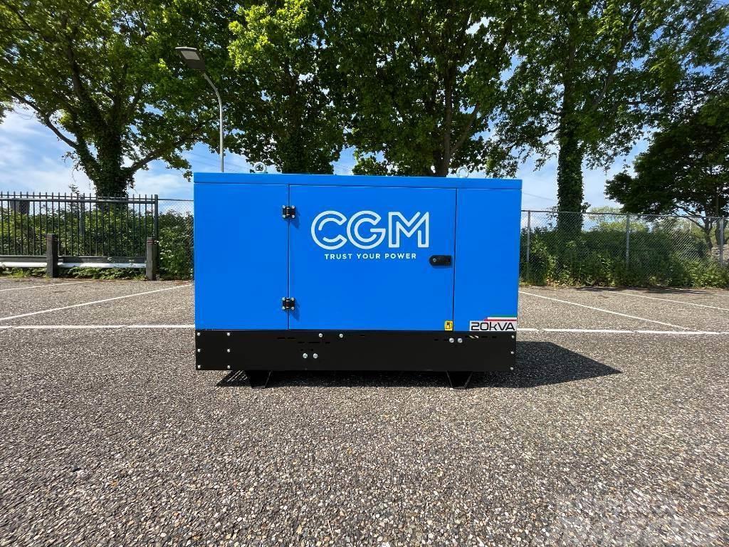 CGM 20P - Perkins 22 KVA generator Dieselgeneratorer