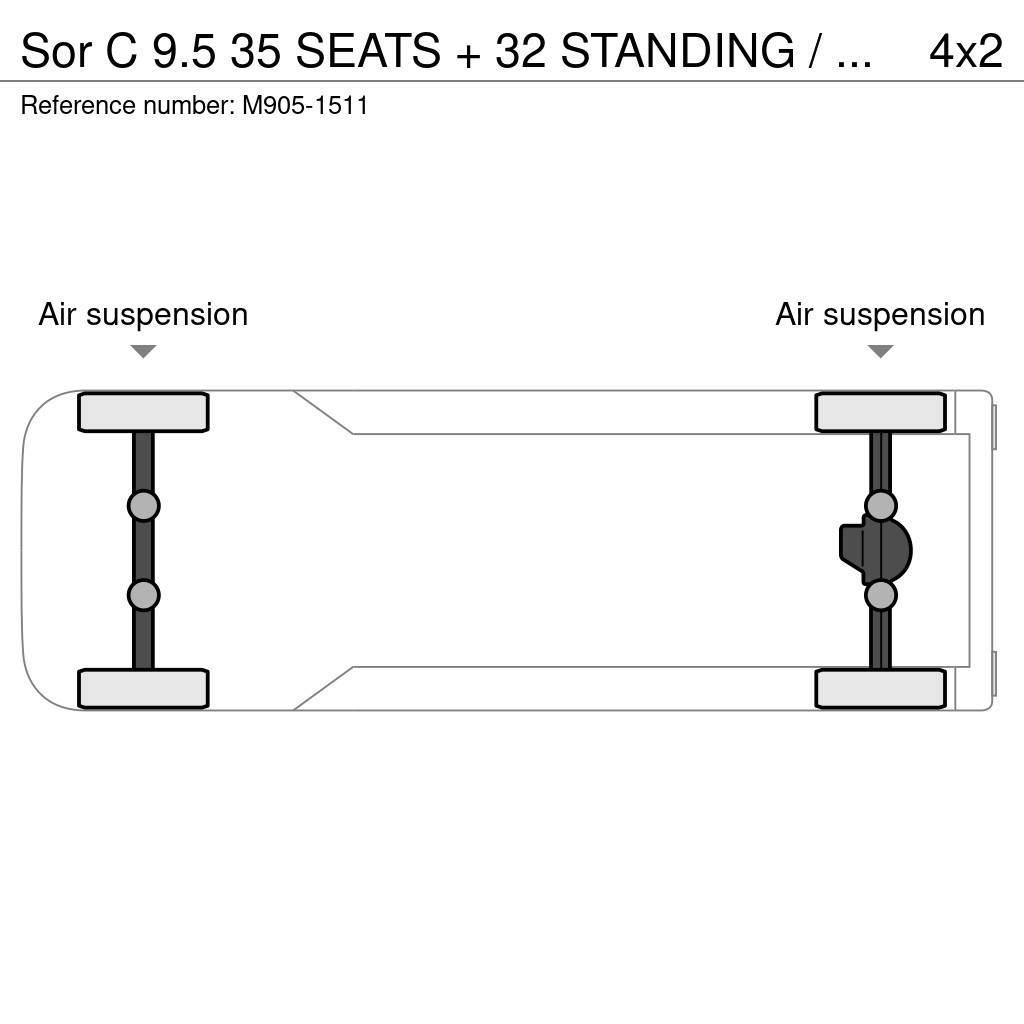 Sor Ibérica C 9.5 35 SEATS + 32 STANDING / EURO 5 / AUXILIAR H Bybusser