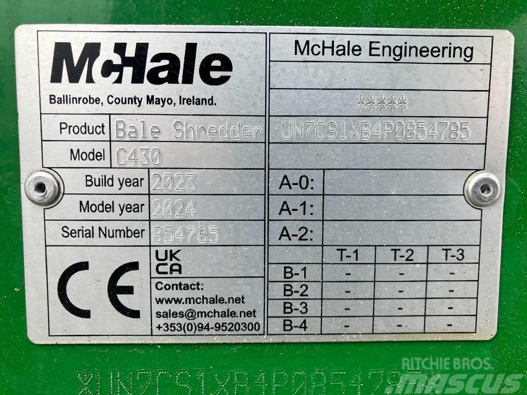 McHale C430  strömaskin Andre landbrugsmaskiner