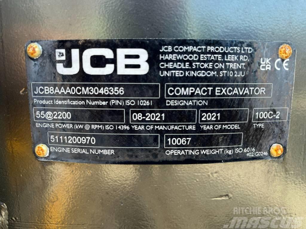 JCB 100 C Midi-gravemaskiner 7t - 12t