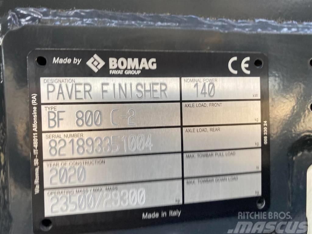 Bomag BF 800 C-2 S600 HMI 1.0 Asfaltudlæggere