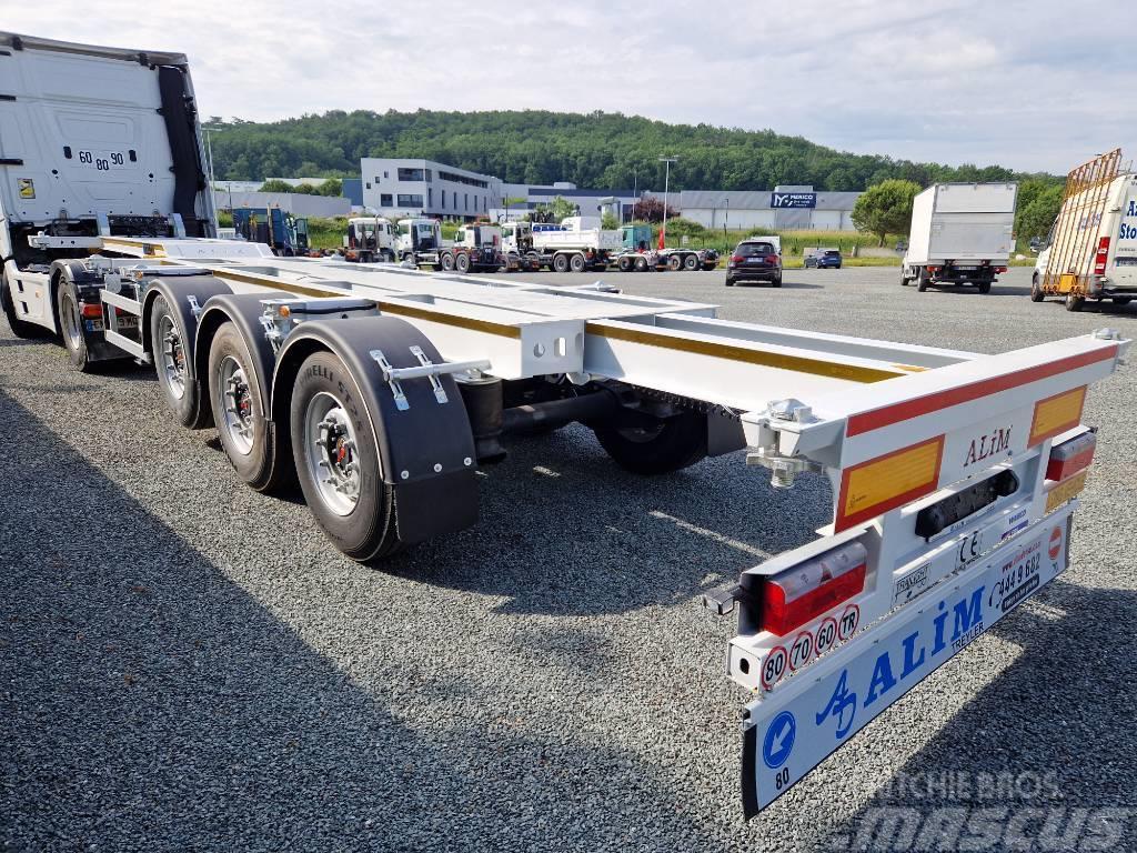 Alim TRAILER PORTE CONTAINER EXTENSIBLE NEUVE Semi-trailer med containerramme
