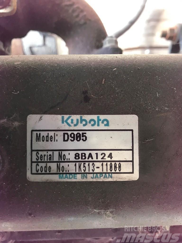 Kubota D905 Dieselgeneratorer