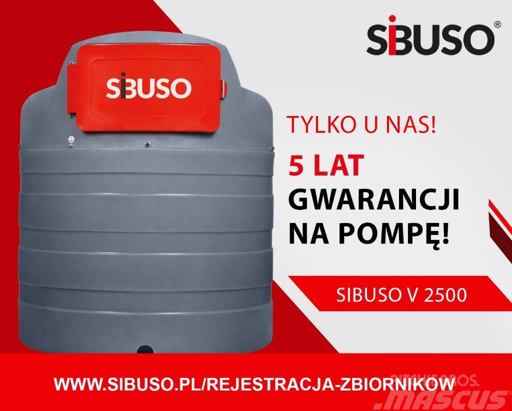 Sibuso 2500L zbiornik dwupłaszczowy Diesel Tanke/Beholdere