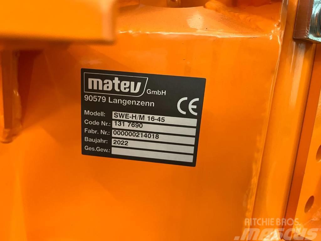  Matev SWE-H/M 16-45 Kompakttraktor tilbehør