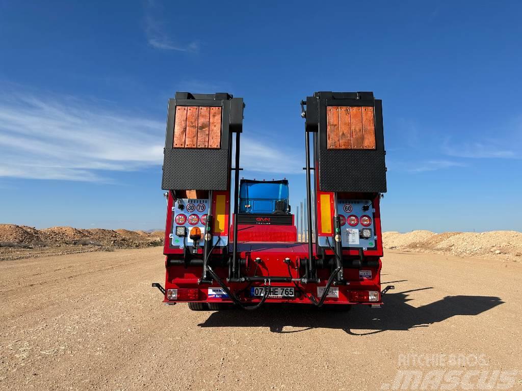  GVN TRAILER  4 AXLE EXTENDABLE LOWBED 2023 MODEL Semi-trailer blokvogn