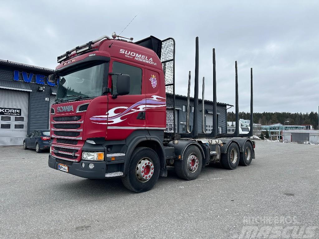 Scania R620 8x4 Tømmertransport