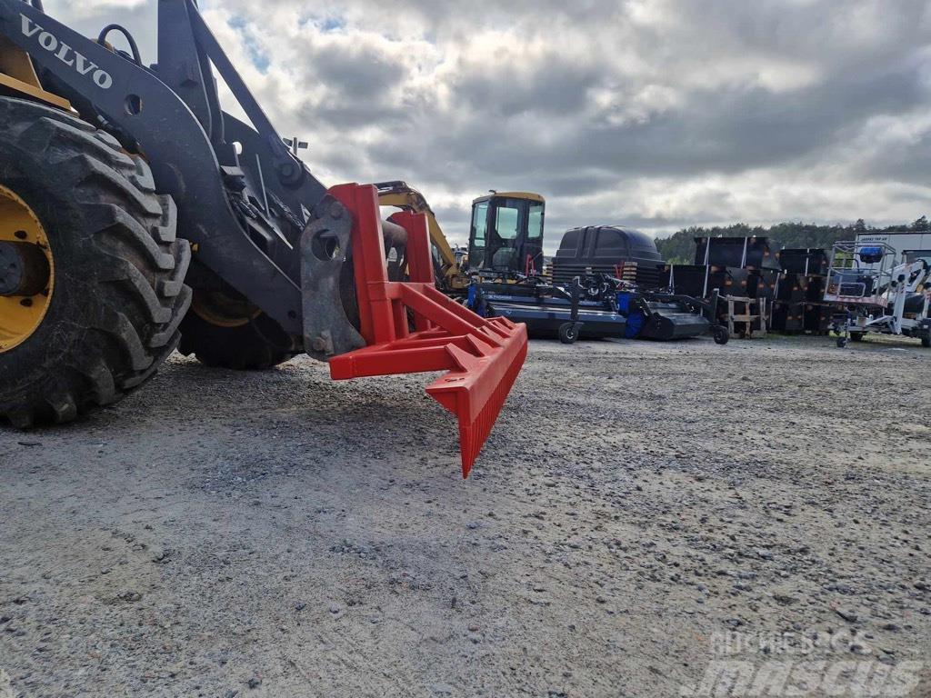  VAARAS-Kratta 3m för traktor hjullastare Læssemaskiner på hjul