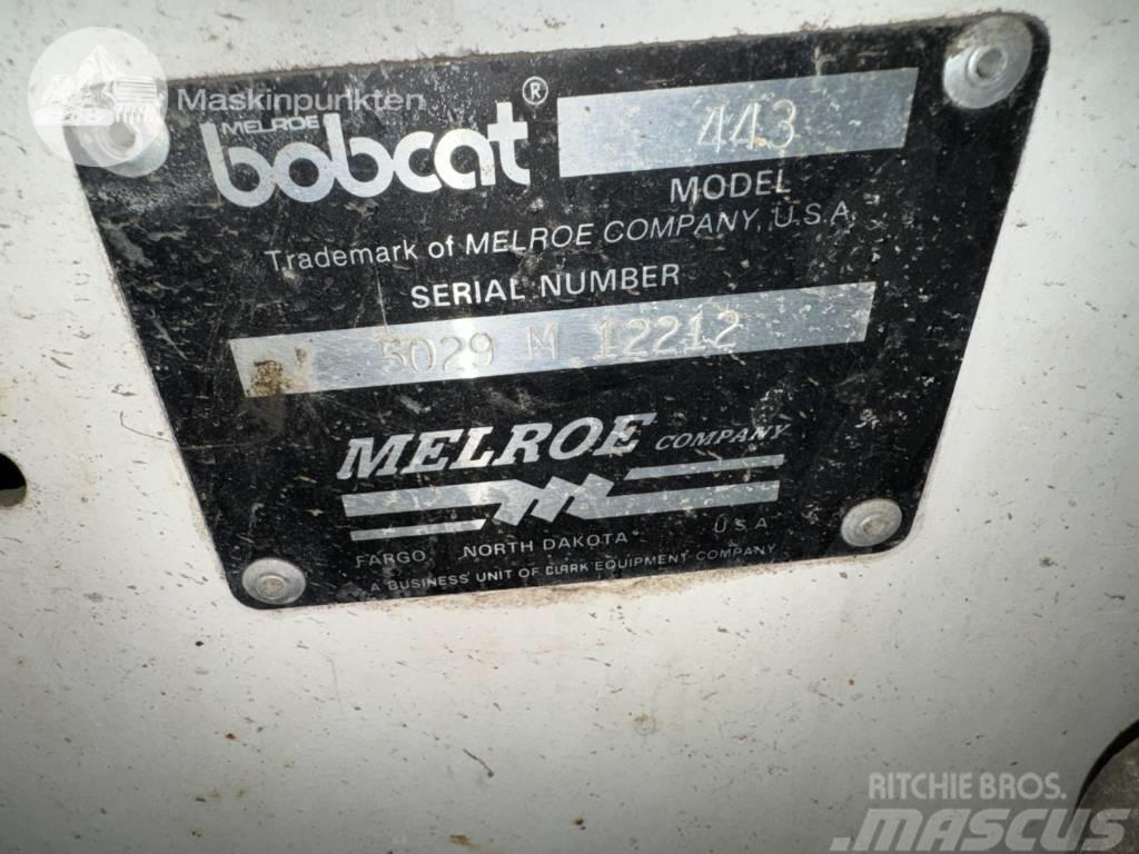 Bobcat 443 Minilæsser - skridstyret