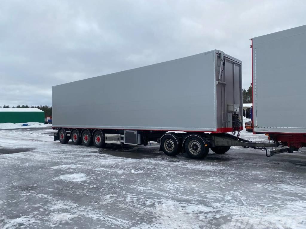Kel-Berg 4-aks PPV Semi-trailer med Gardinsider