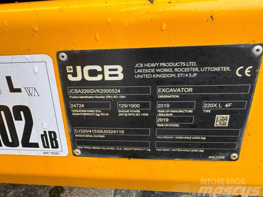 JCB JS220X LC Gravemaskiner på larvebånd