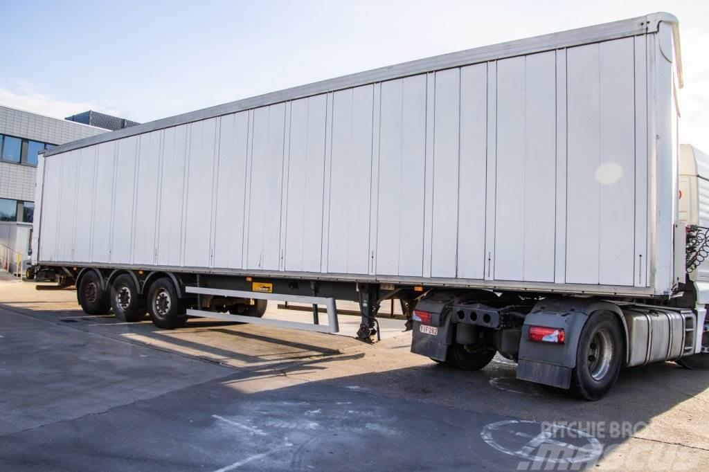 Coder FOURGON - COTES OUVRABLE Semi-trailer med fast kasse