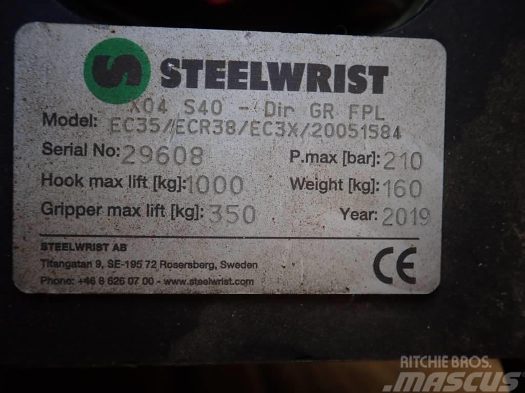 Steelwrist Tiltrotator X04, passend zu Volvo ECR35 Andet tilbehør