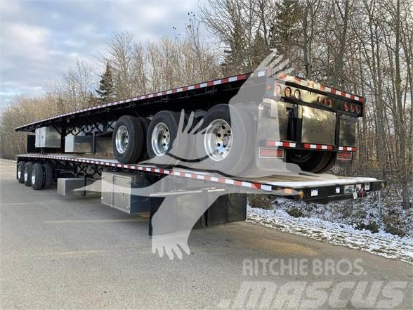 Doepker TRIDEM FLAT Semi-trailer med lad/flatbed