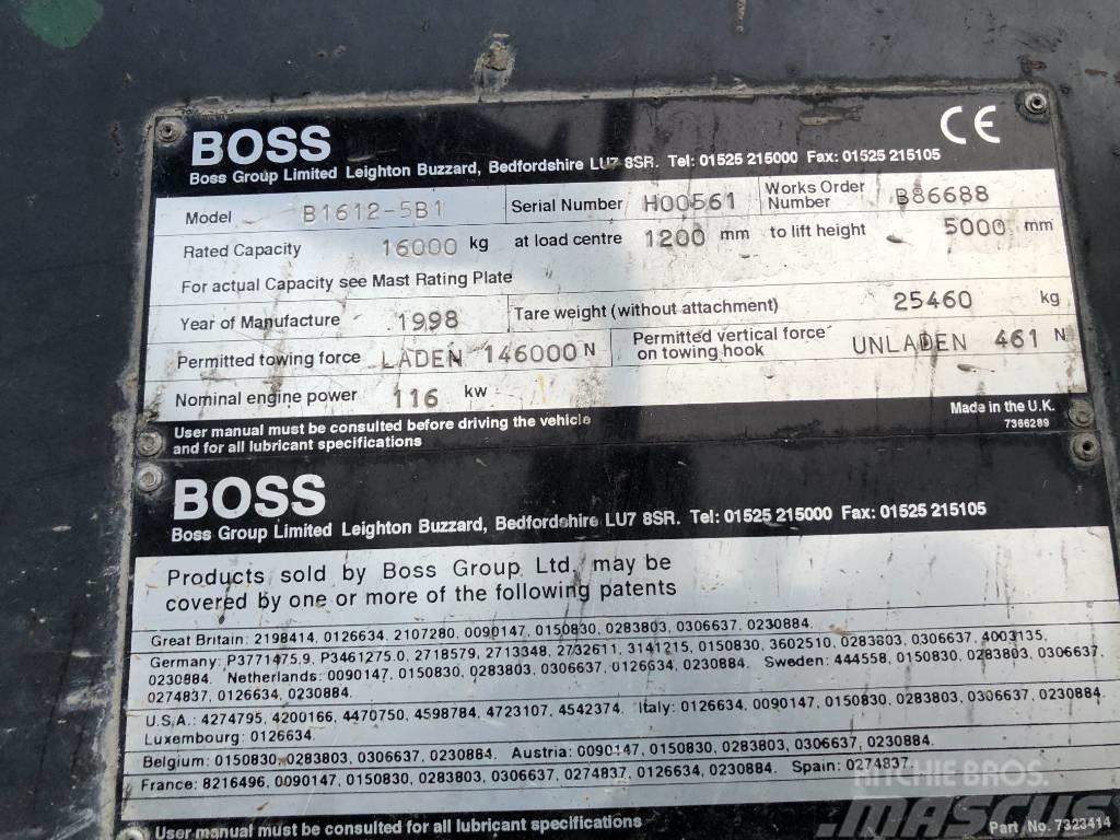 Boss B1612 Diesel gaffeltrucks