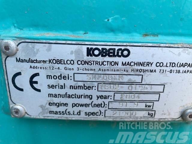 Kobelco SK200 SR Gravemaskiner på larvebånd