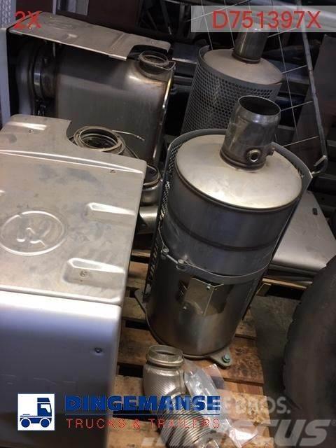 MAN TGS 41.420 Euro 6 exhaust sets / NEW/UNUSED Andre komponenter