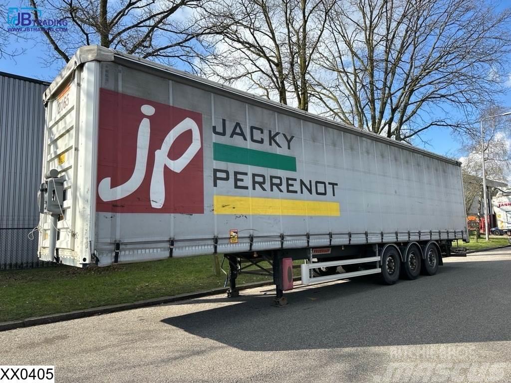 Fruehauf Tautliner Semi-trailer med Gardinsider