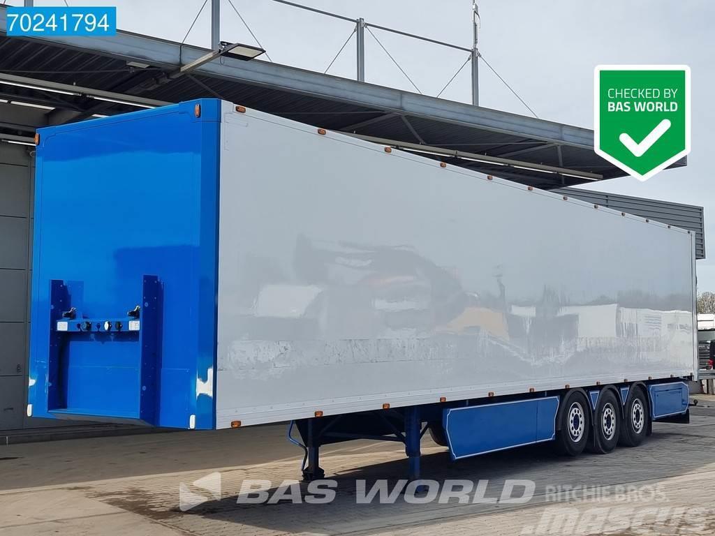 Groenewegen DRO-14-27 TÜV 05/25 NL-Trailer Hardhout Liftachse Semi-trailer med fast kasse