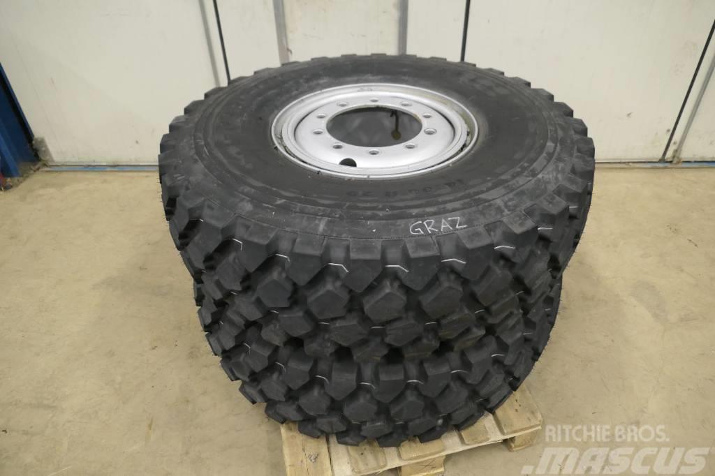 Michelin XZL 14.00xR20 Dæk, hjul og fælge