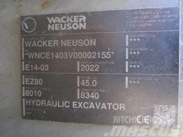 Wacker Neuson EZ 80 Midi-gravemaskiner 7t - 12t