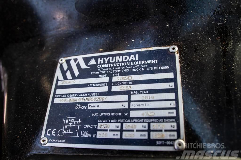 Hyundai 35 DA-9 Diesel gaffeltrucks