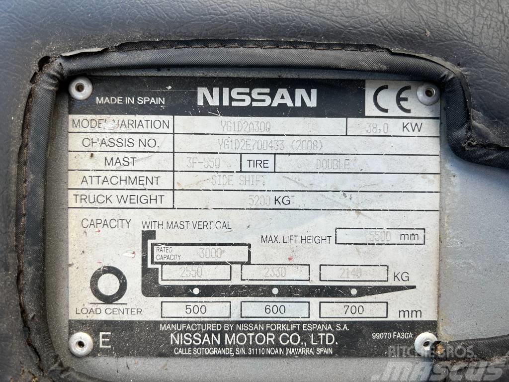 Nissan DX 30 Diesel gaffeltrucks