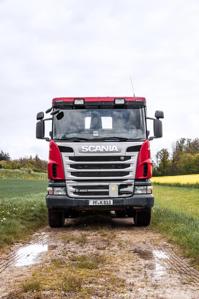 Scania 3-Seiten-Kipper Lastbiler med tip