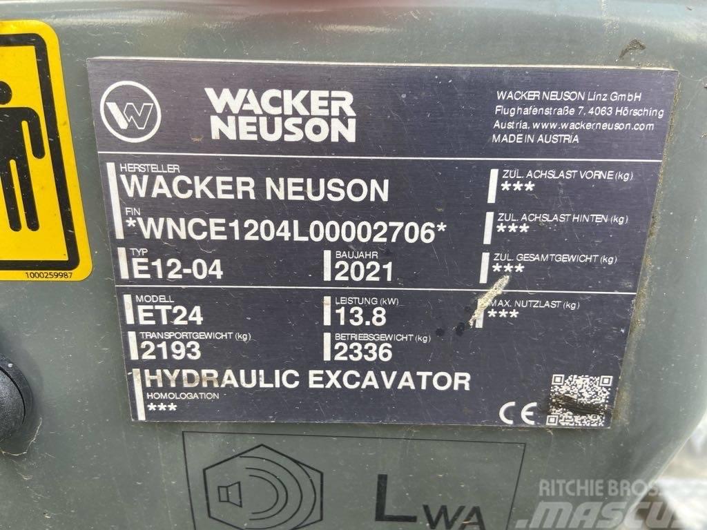 Wacker Neuson ET24 Gravemaskiner på larvebånd