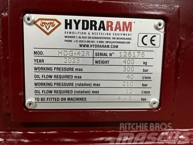 Hydraram HDG-42R | CW10 | 4.5 ~ 7.5 Ton | Sorteergrijper Gribere
