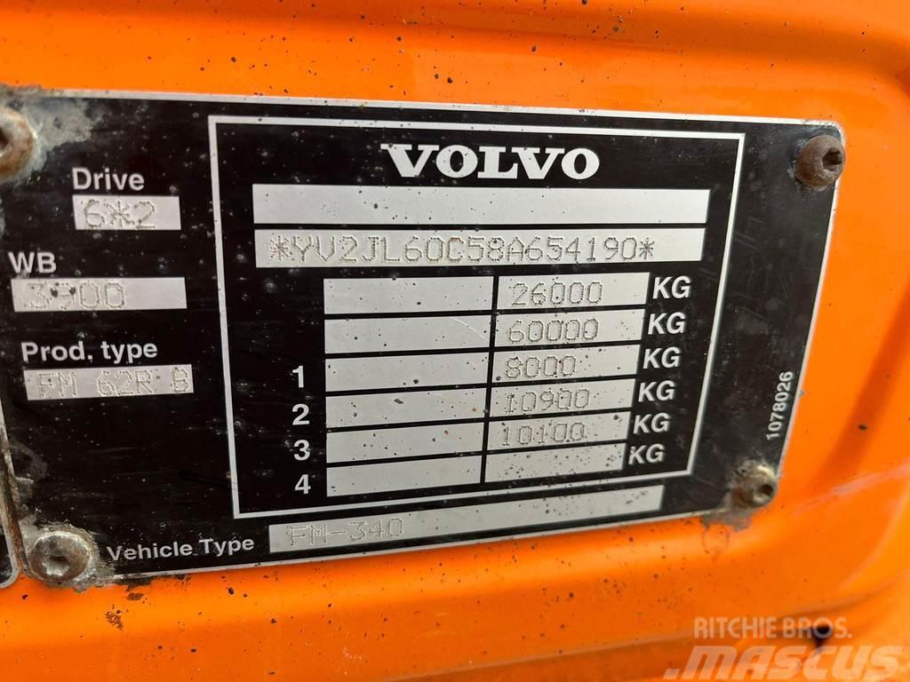 Volvo FM 340 6x2 FULL STEEL / BOX L=5145 mm Lastbiler med tip
