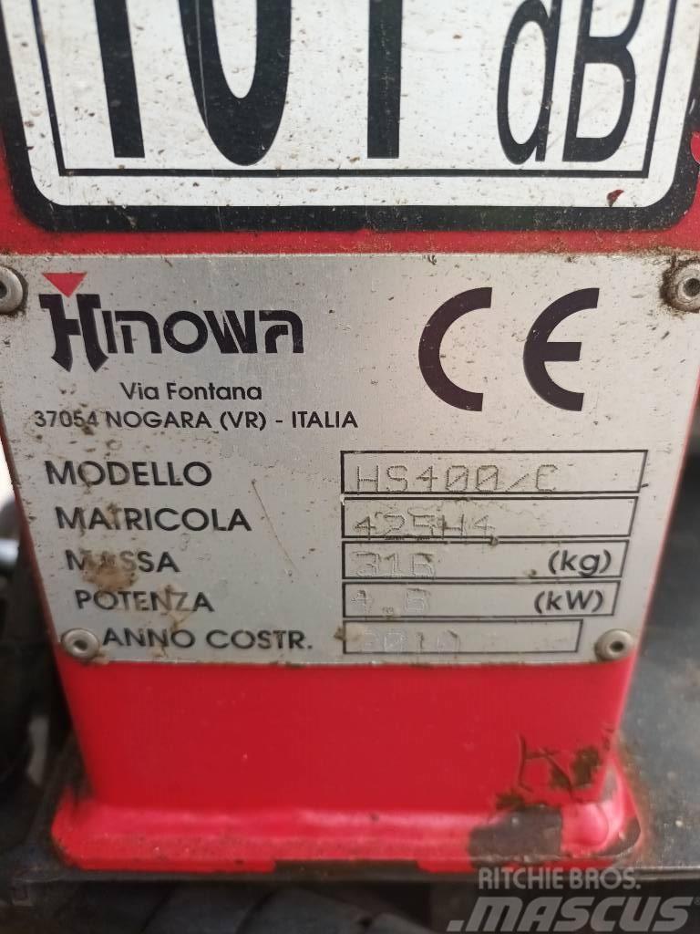 Hinowa HS 1100 ja HS400 minidumpperi Bælte-tipvogn