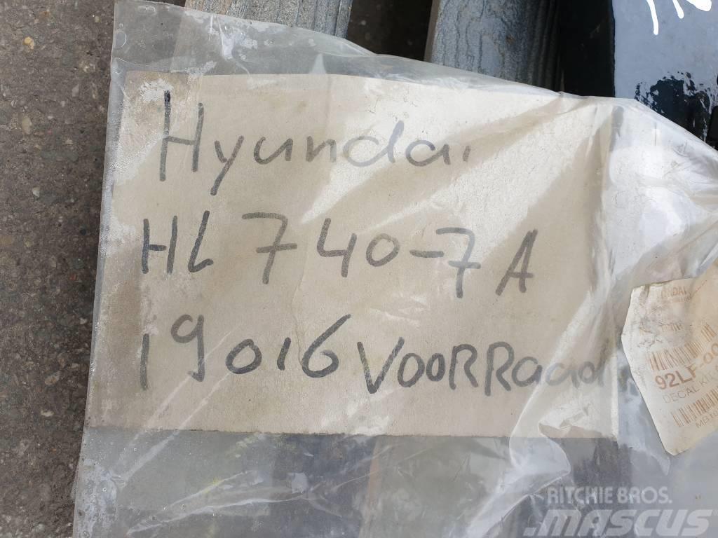 Hyundai HL740-7A bucket linkage Chassis og suspension