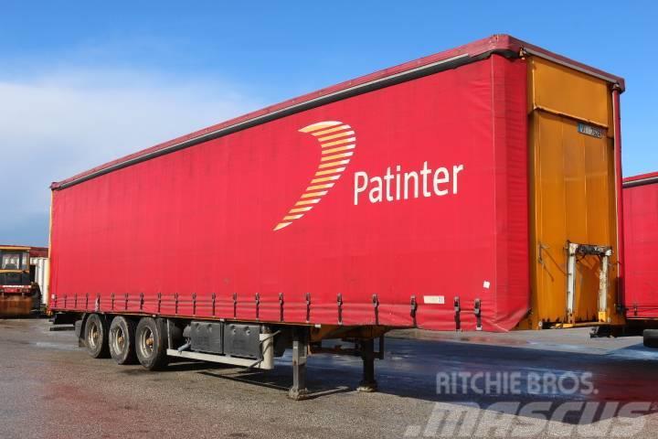 Lecitrailer D1-0036 Semi-trailer med fast kasse