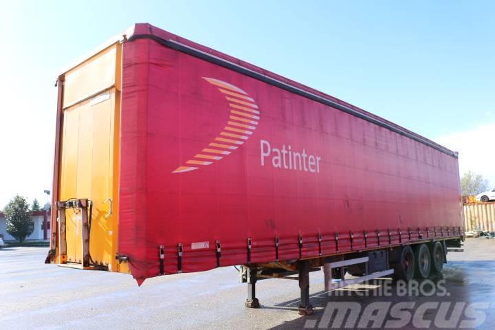 Lecitrailer D1-0036 Semi-trailer med fast kasse