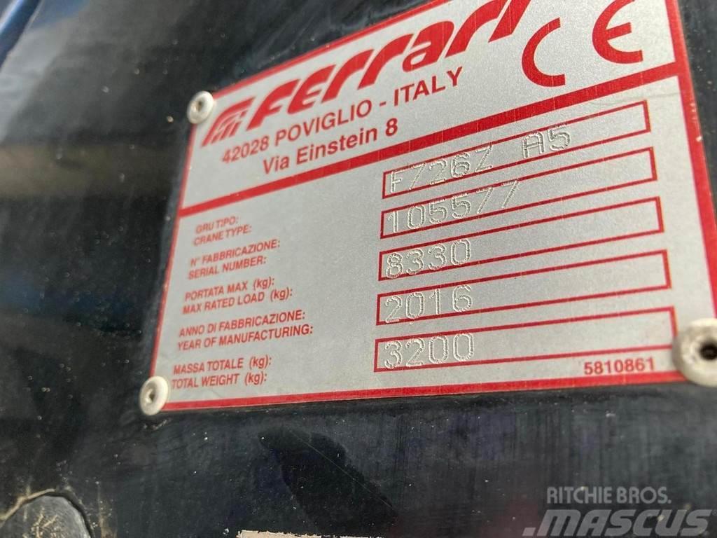 Ferrari F 726Z A5 + REMOTE CONTROL Lastbilmonterede kraner