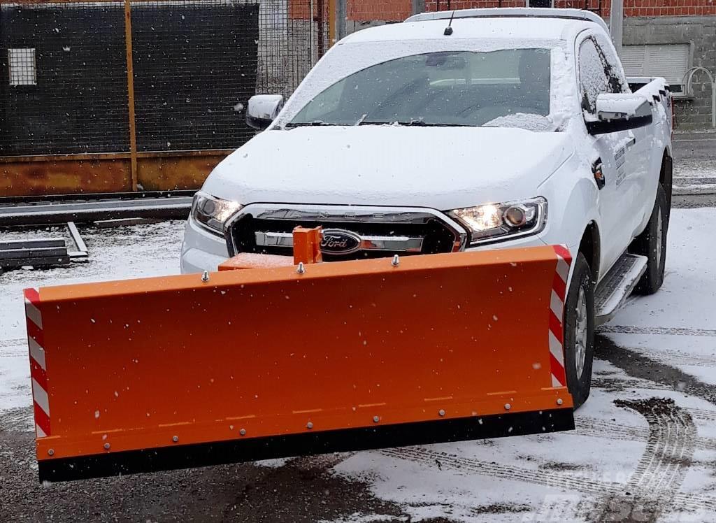 Megas Sniježna Ralica za terence - snow plough for cars Vejhøvle