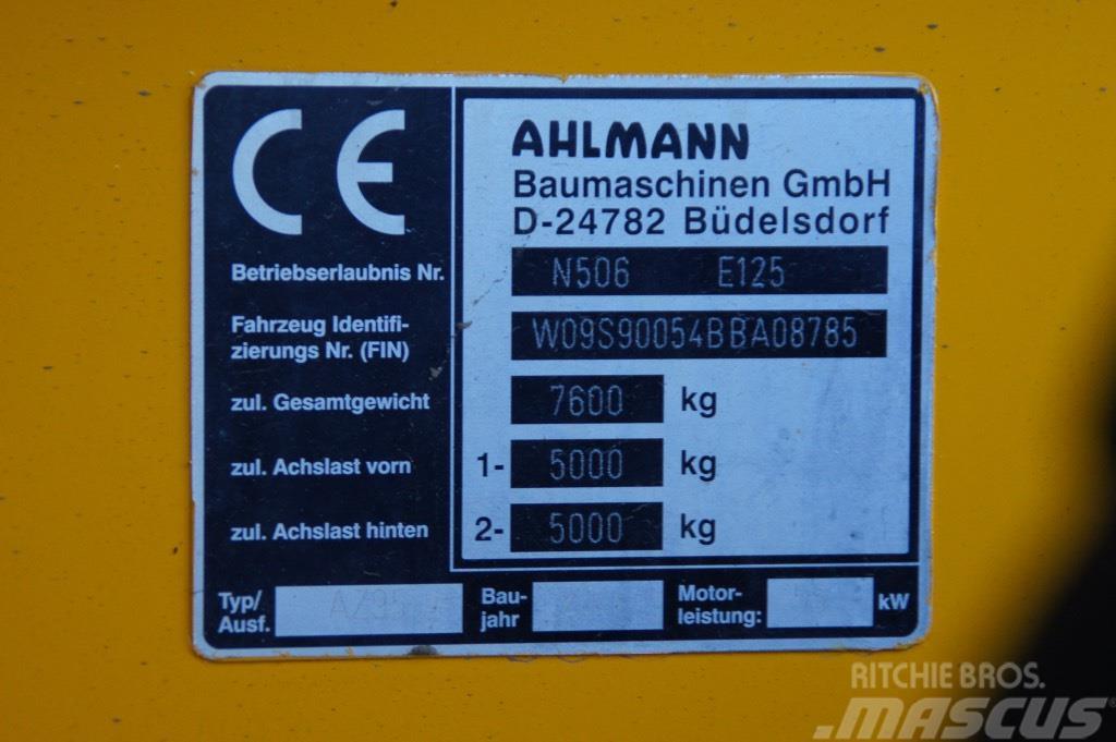 Ahlmann Zwenklader AZ 95 Læssemaskiner på hjul