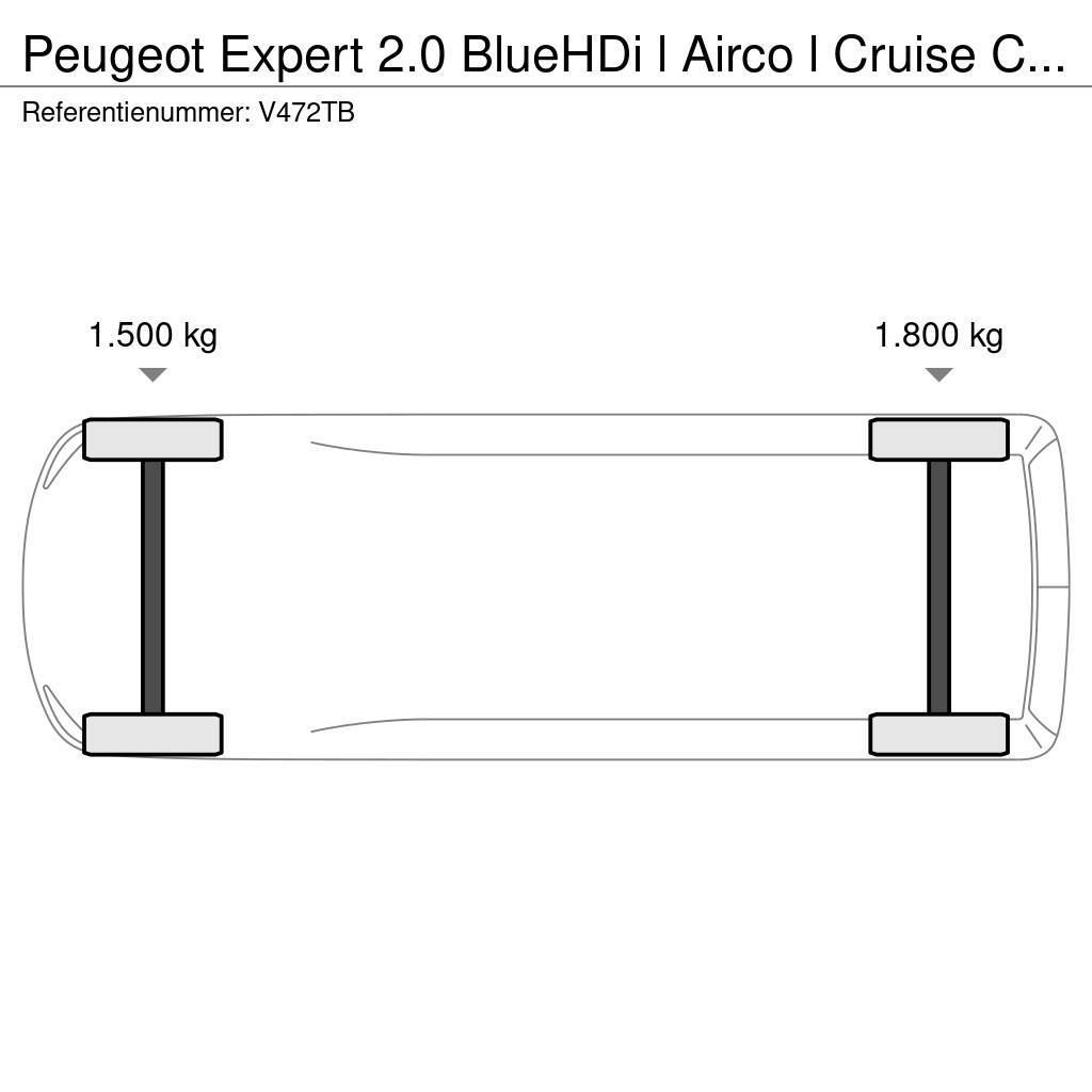 Peugeot Expert 2.0 BlueHDi l Airco l Cruise Control l Trek Varebiler
