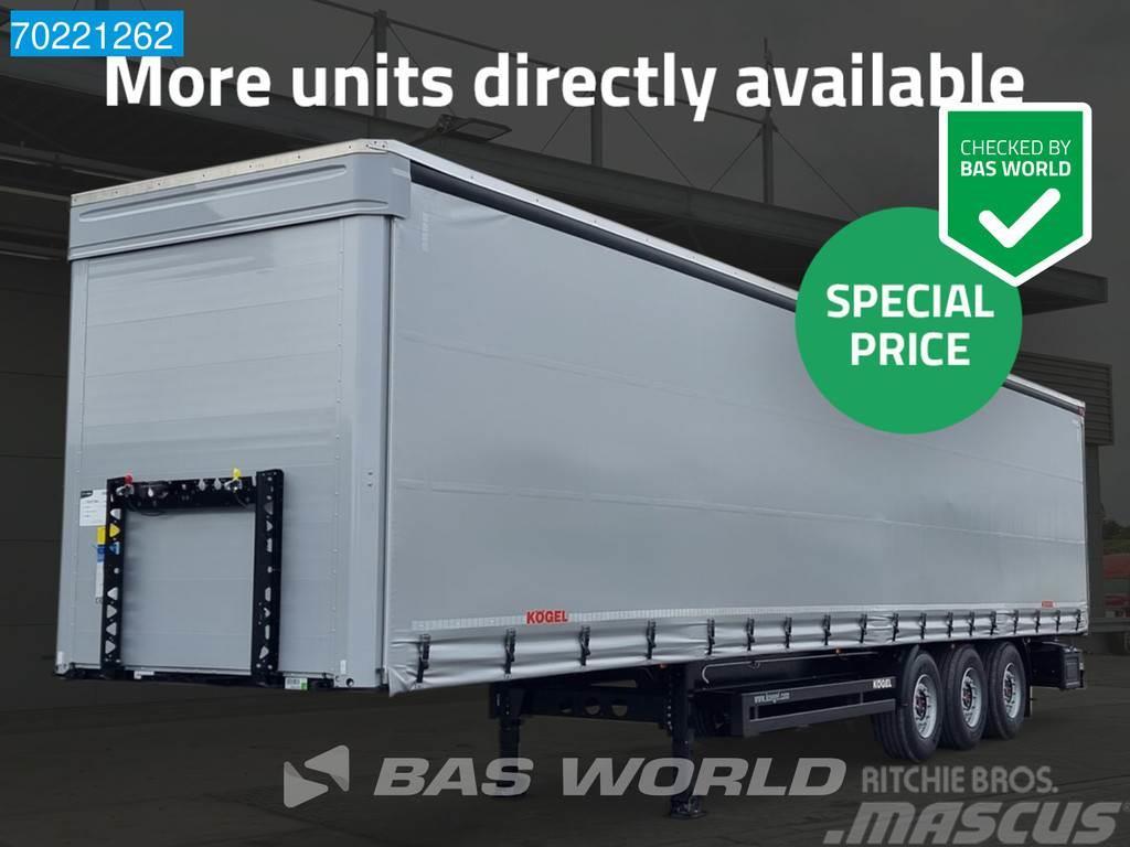Kögel S24-1 More Units Available NEW BPW / SAF Liftachse Semi-trailer med Gardinsider