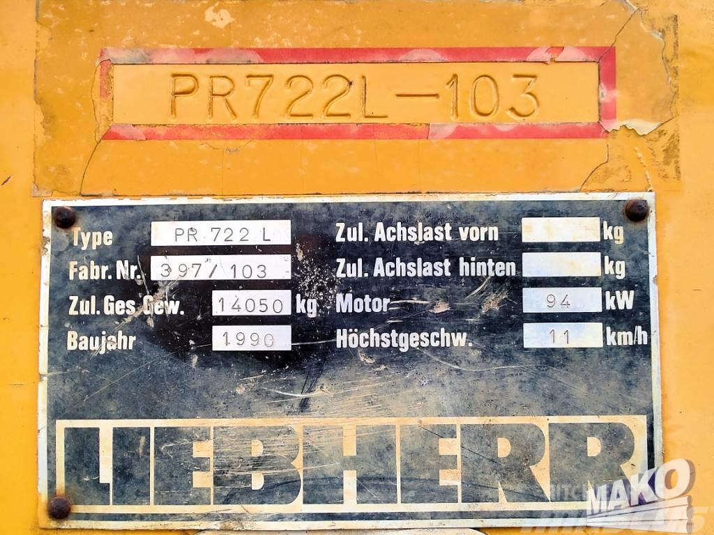 Liebherr PR 722 Bulldozer på larvebånd