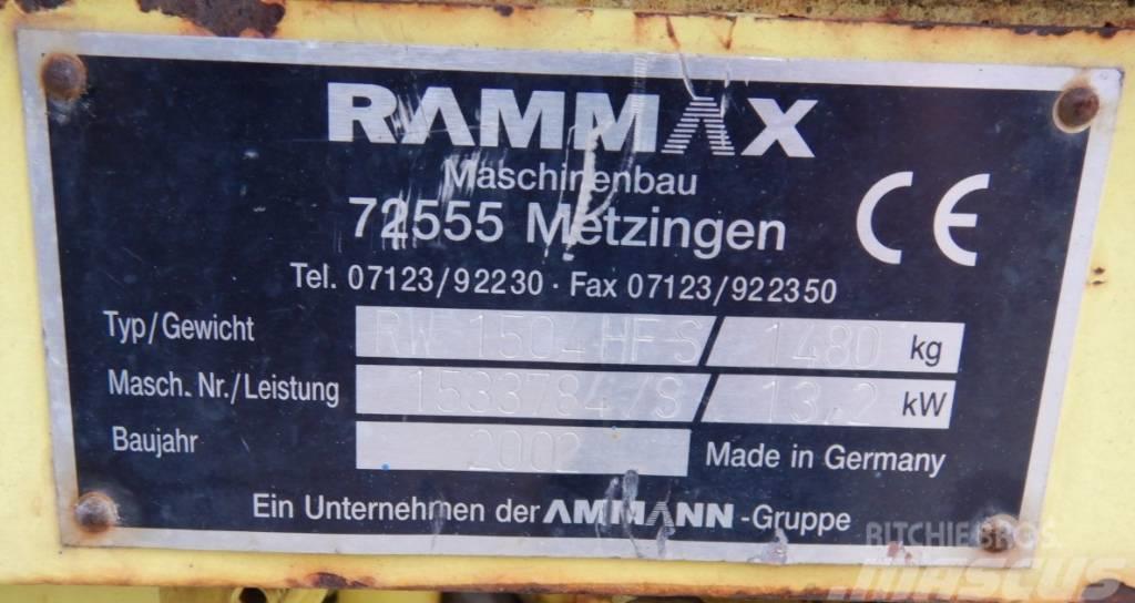 Rammax RW1504HF Jordvibrationstromler