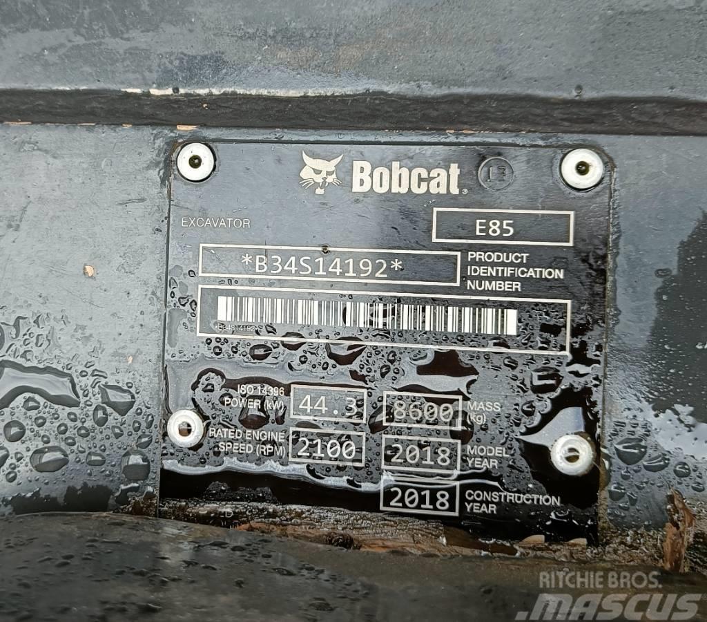 Bobcat E 85 / 8600kg / Midi-gravemaskiner 7t - 12t